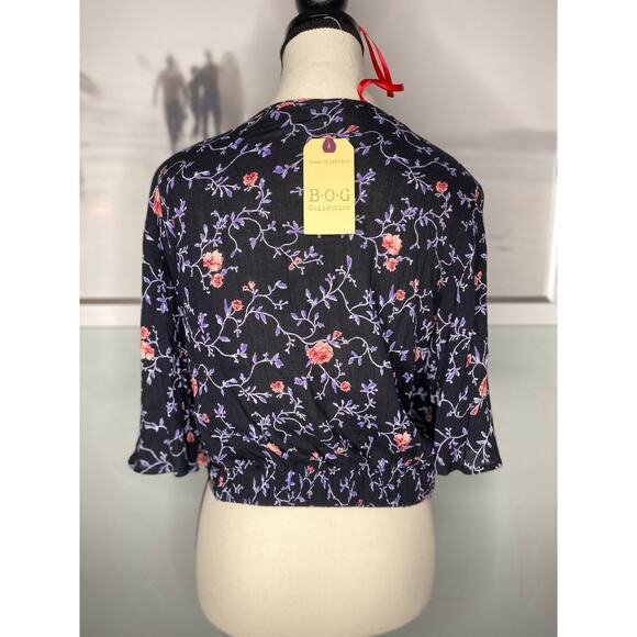 B.O.G Collective Floral Crop Top - Picture 2 of 4